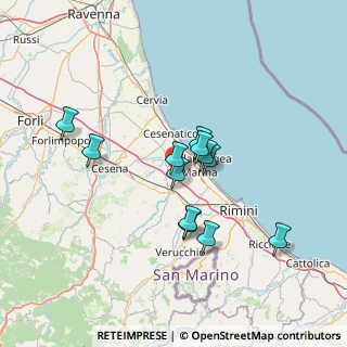 Mappa Via I Colombarazzo, 47039 Savignano sul Rubicone FC, Italia (11.46917)