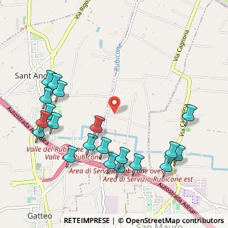 Mappa Via I Colombarazzo, 47039 Savignano sul Rubicone FC, Italia (1.273)