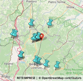 Mappa 47 Via San Pellegrino Valtellere, 50033 Firenzuola FI, Italia (14.30063)