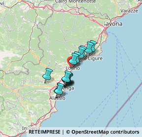 Mappa Via Dante, 17025 Loano SV, Italia (8.38667)