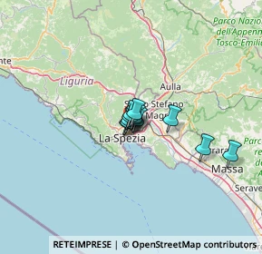 Mappa Via Bonamini Luigi, 19126 La Spezia SP, Italia (6.04636)