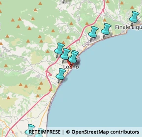 Mappa VIa Simone Stella, 17025 Loano SV, Italia (4.78167)