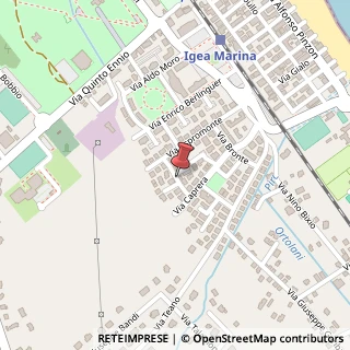 Mappa Via piemonte 9/c, 47814 Bellaria-Igea Marina, Rimini (Emilia Romagna)