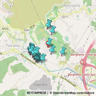 Mappa Via P. Arnaldi, 17055 Toirano SV, Italia (0.39111)
