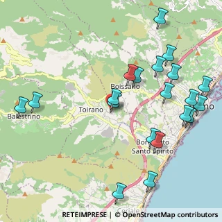 Mappa Via P. Arnaldi, 17055 Toirano SV, Italia (2.5205)