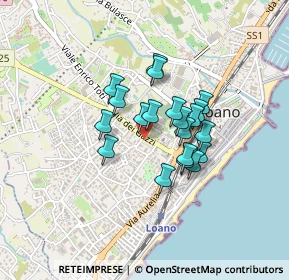 Mappa Via dei Gazzi, 17025 Loano SV, Italia (0.3055)