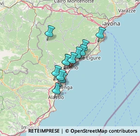 Mappa Via dei Gazzi, 17025 Loano SV, Italia (8.28333)