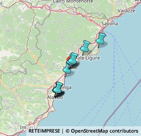Mappa Via Rosa Raimondi, 17025 Loano SV, Italia (10.06333)