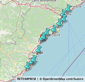 Mappa Via Rosa Raimondi, 17025 Loano SV, Italia (14.72083)