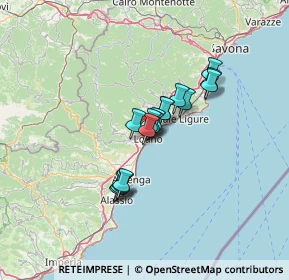 Mappa Via Tagliamento, 17025 Loano SV, Italia (8.79625)