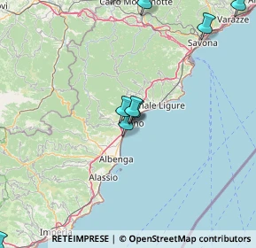 Mappa Via Tagliamento, 17025 Loano SV, Italia (24.82273)