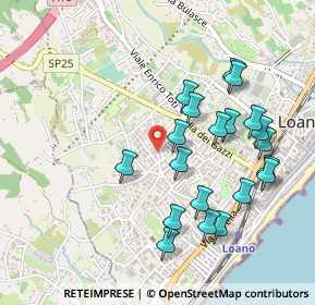 Mappa Via Piave, 17025 Loano SV, Italia (0.5)
