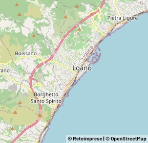 Mappa 17025 Loano SV, Italia (1.4025)