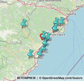 Mappa Via Giuseppe Mazzini, 17055 Toirano SV, Italia (10.77455)