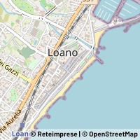Kaart Loano
