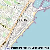 Kaart Loano