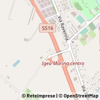 Map Bellaria-Igea Marina