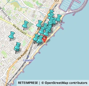 Mappa Lungomare G. Garassini, 17025 Loano SV, Italia (0.359)