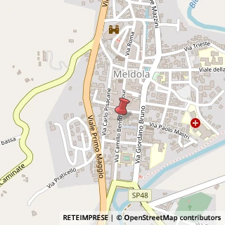 Mappa Via Cavour, 115, 47014 Meldola, Forlì-Cesena (Emilia Romagna)