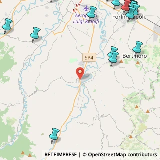 Mappa Via Camillo Benso Conte di Cavour, 47014 Meldola FC, Italia (8.017)
