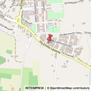 Mappa Via Guarneri, 139, 47521 Cesena, Forlì-Cesena (Emilia Romagna)