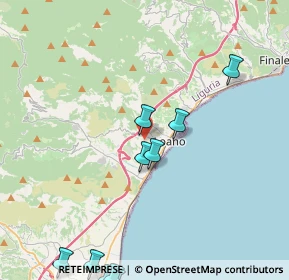 Mappa Via Fornaci, 17054 Loano SV, Italia (5.79636)