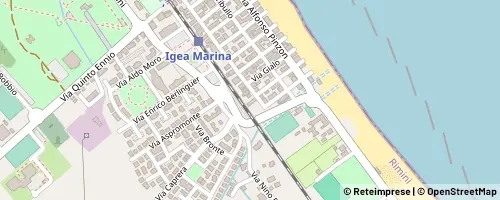 Mappa Bellaria-Igea Marina