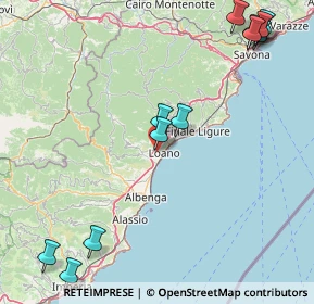 Mappa Via Fornaci, 17025 Loano SV, Italia (22.67667)