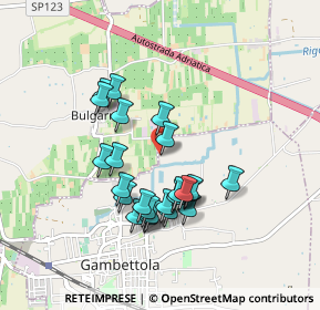 Mappa Via Fondi I°, 47035 Gambettola FC, Italia (0.788)