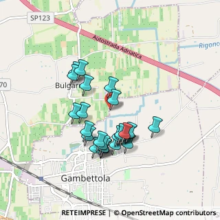 Mappa Via Fondi I°, 47035 Gambettola FC, Italia (0.788)