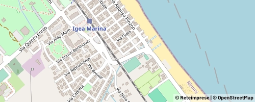 Mappa Bellaria-Igea Marina