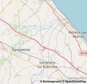 Mappa 47043 Gatteo FC, Italia (4.2825)
