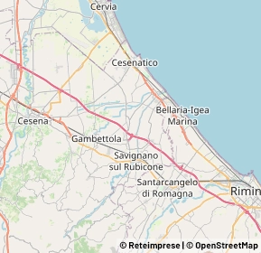 Mappa 47043 Gatteo FC, Italia (8.4715)