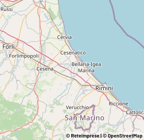 Mappa 47043 Gatteo FC, Italia (10.029)