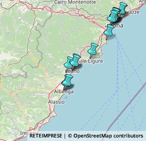 Mappa Campo Cadorna, 17025 Loano SV, Italia (17.86941)