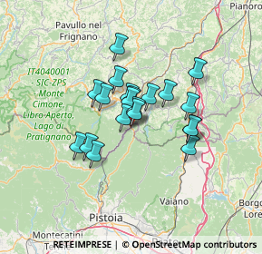 Mappa Via Del Parco, 40045 Granaglione BO, Italia (9.5595)