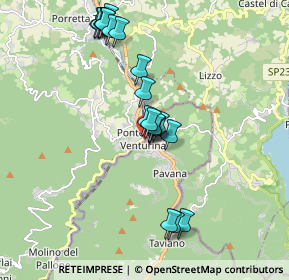 Mappa Via Del Parco, 40045 Granaglione BO, Italia (1.8135)