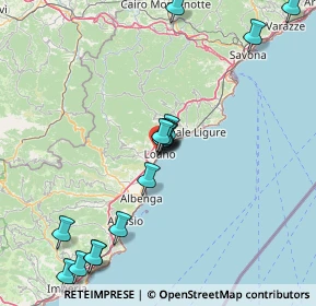 Mappa 17025 Loano SV, Italia (17.0625)