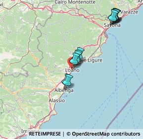 Mappa 17025 Loano SV, Italia (15.53167)