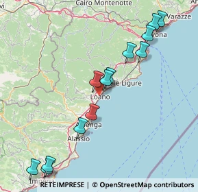 Mappa 17025 Loano SV, Italia (18.11462)