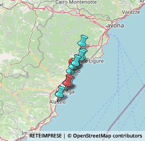 Mappa 17025 Loano SV, Italia (6.82083)