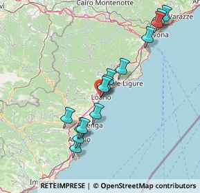 Mappa 17025 Loano SV, Italia (15.06643)
