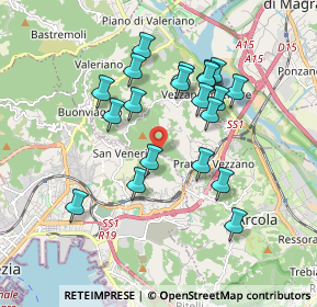 Mappa Via del Monte, 19135 La Spezia SP, Italia (1.7)