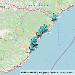 Mappa Via Doria, 17025 Loano SV, Italia (10.10375)
