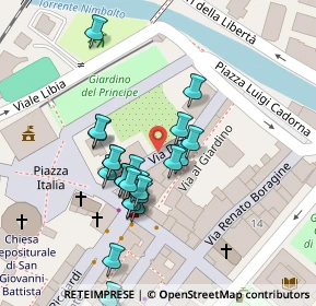 Mappa Viale della libertà, 17025 Loano SV, Italia (0.04615)