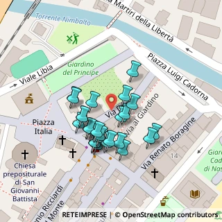 Mappa Via Doria, 17025 Loano SV, Italia (0.04577)