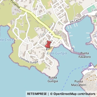 Mappa Contrada Guitgia, Lampedusa AG, Italia,  Lampedusa e Linosa, Agrigento (Sicilia)