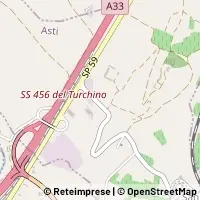 Hartă Azzano d'Asti