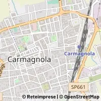 Mapa Carmagnola