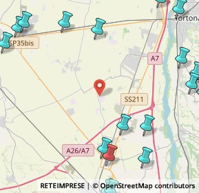 Mappa Strada Emilia Scauri, 15062 Bosco Marengo AL, Italia (6.8895)